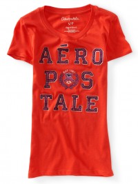 Dámské triko Aero Laurel Logo - Oranžová